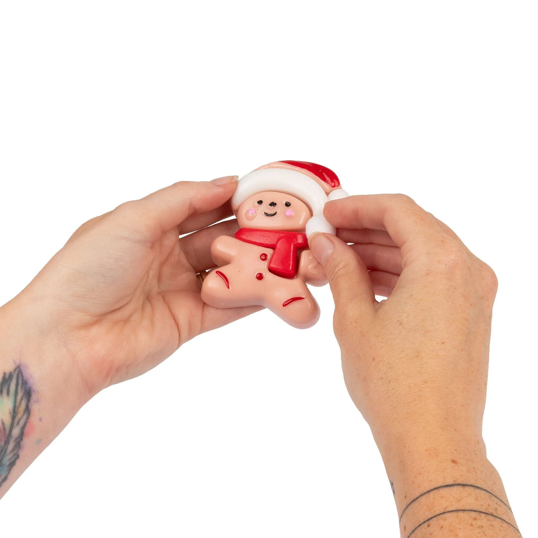 Scrunchems Sticky Squishy Gingerbread Fidget Toy