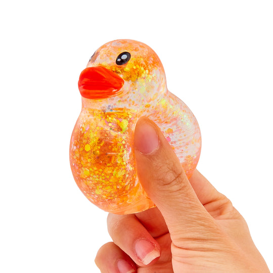 Squishy Glitter Ducks 4 Pack
