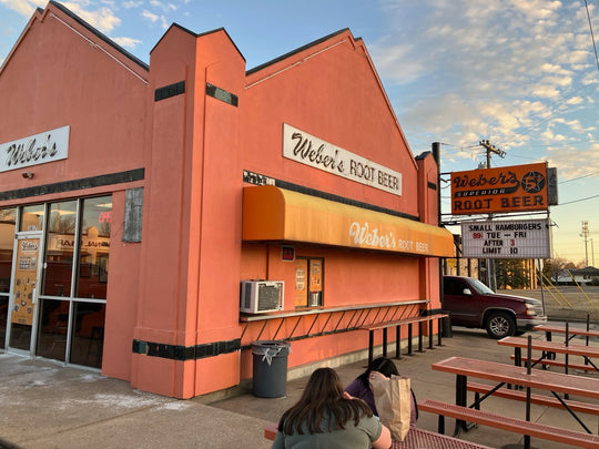 Weber’s Root Beer & Hamburgers Coaster