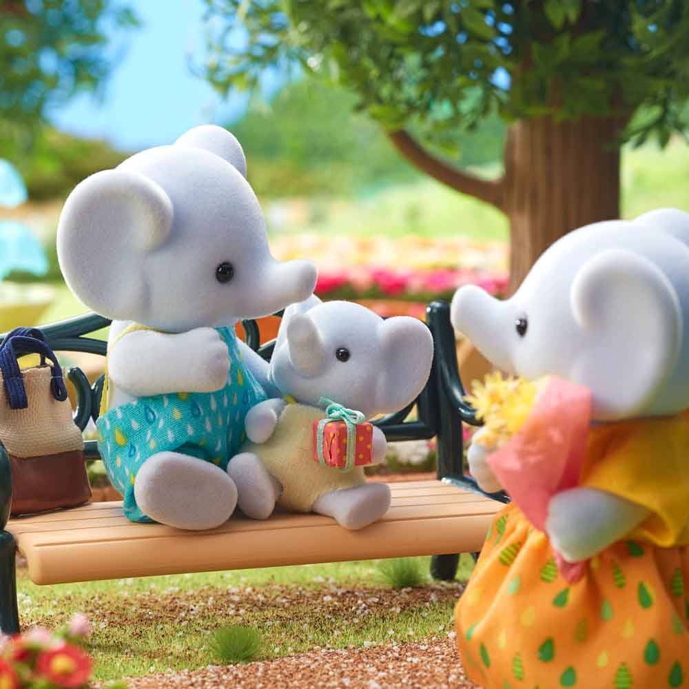 Calico Critters - Elephant Family Trio