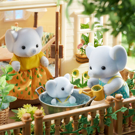 Calico Critters - Elephant Family Trio