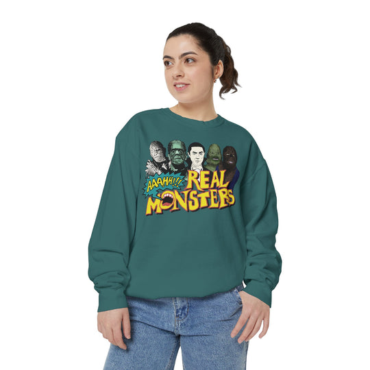 AAH Real Monsters | Adult Sweatshirt | Passive Juice Motel