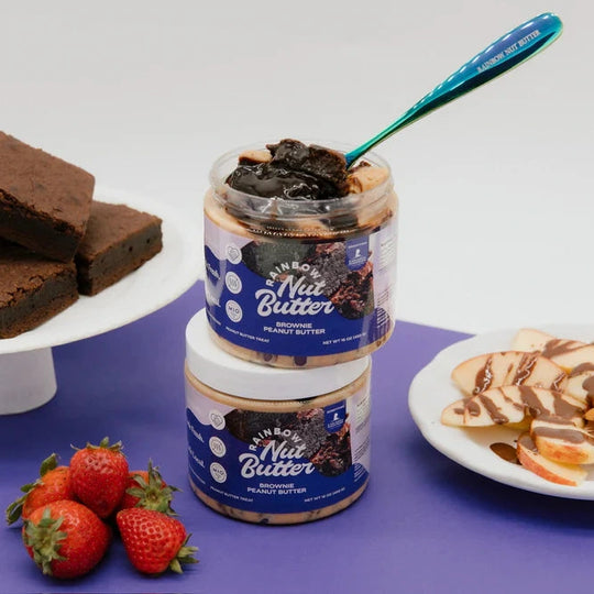 Brownie Chocolate Chip Peanut Butter | Rainbow Nut Butter