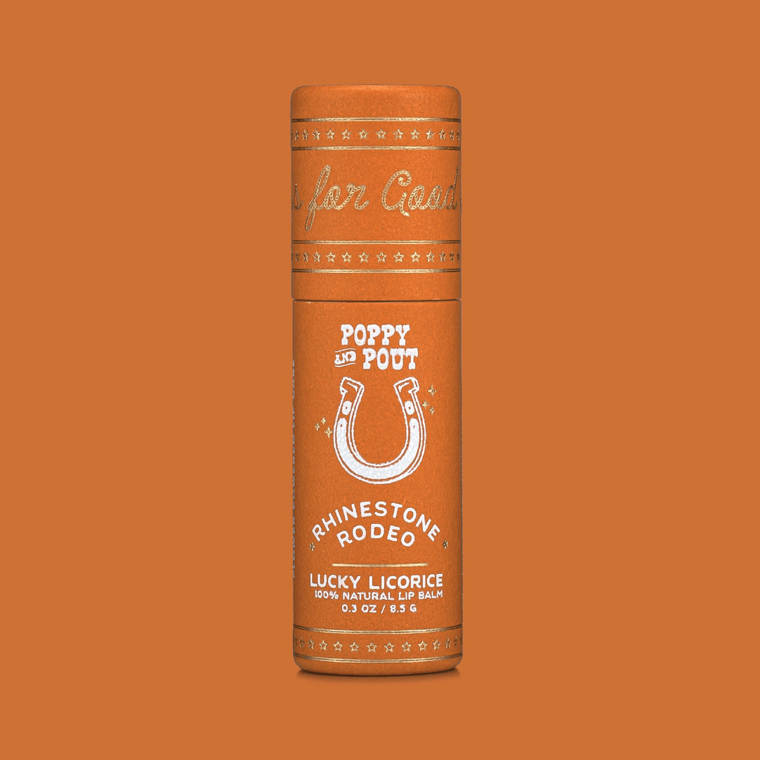 Rhinestone Rodeo Lucky Licorice Lip Balm