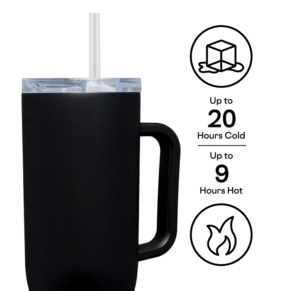 Corkcicle 40oz Cruiser - Matte Black