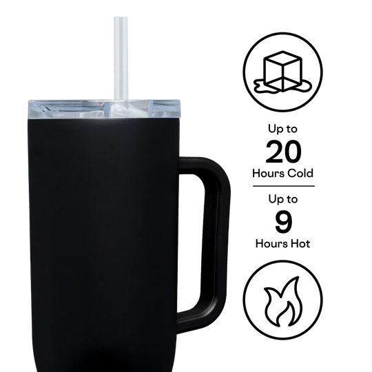 Corkcicle 40oz Cruiser - Matte Black