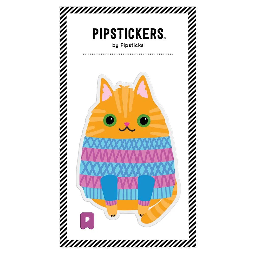 Cozy Cat Big Puffy Sticker