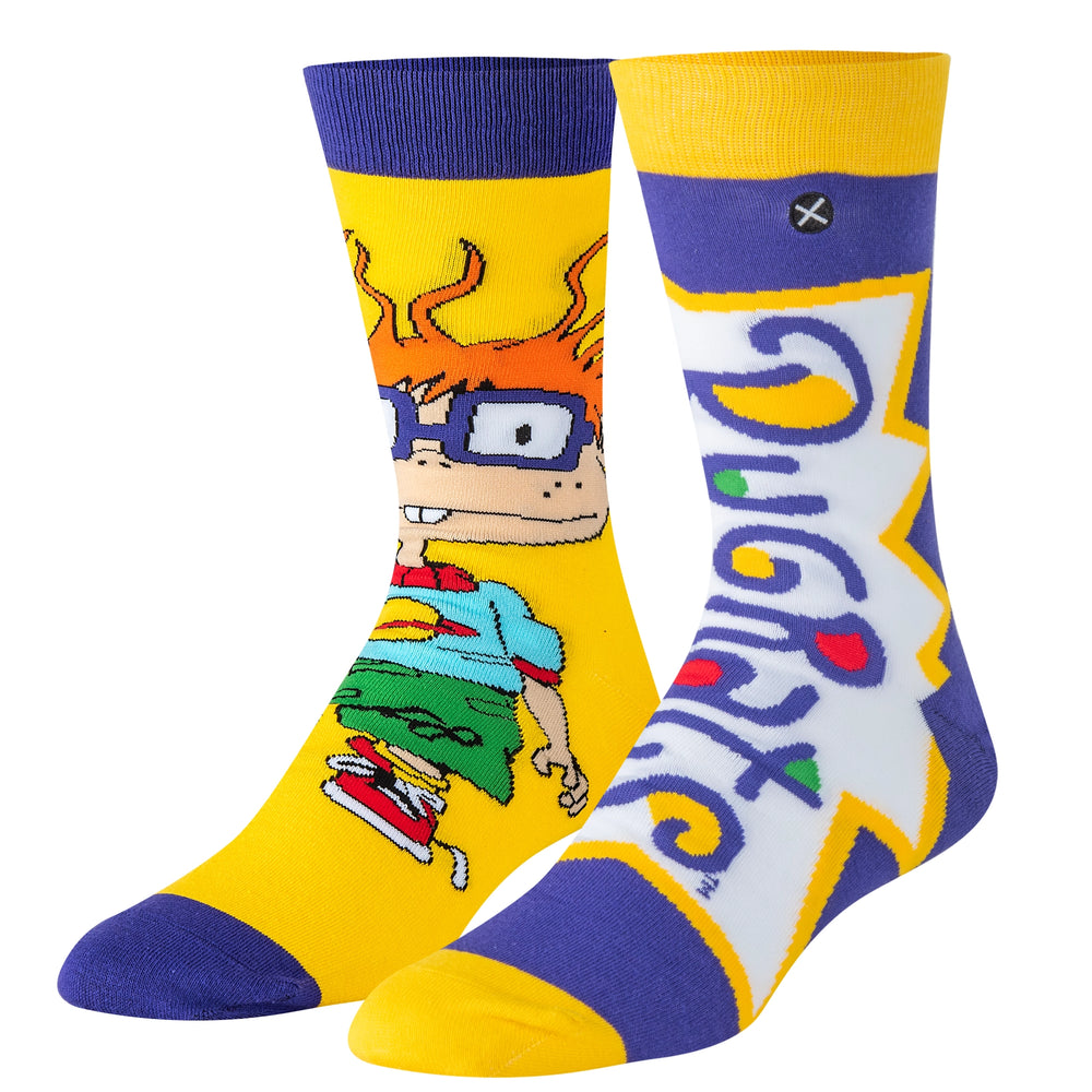 Rugrats Chuckie Knit Socks