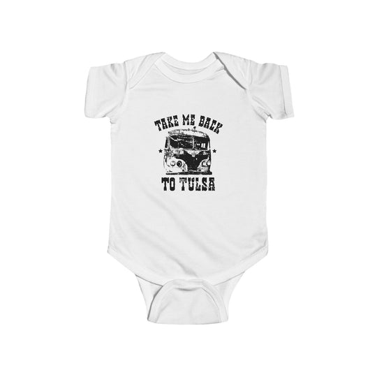 Take Me Back to Tulsa Baby Onesie
