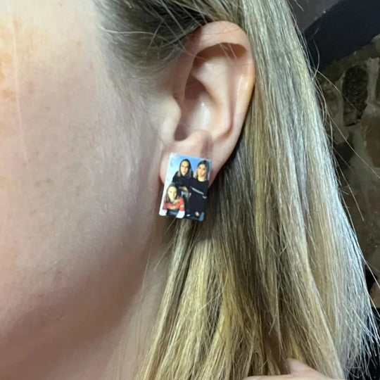 Hanson-Inspired Stud Earrings