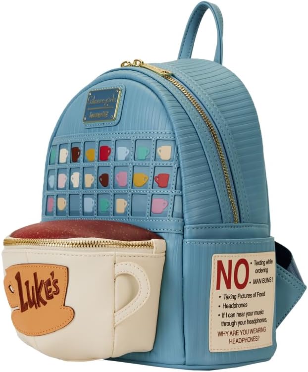 Loungefly - Gilmore Girls Luke's Diner Domed Coffee Cup Mini-Backpack