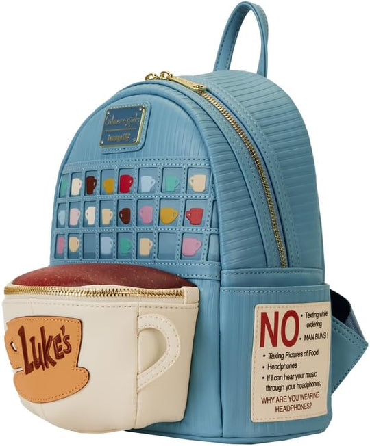 Loungefly - Gilmore Girls Luke's Diner Domed Coffee Cup Mini-Backpack