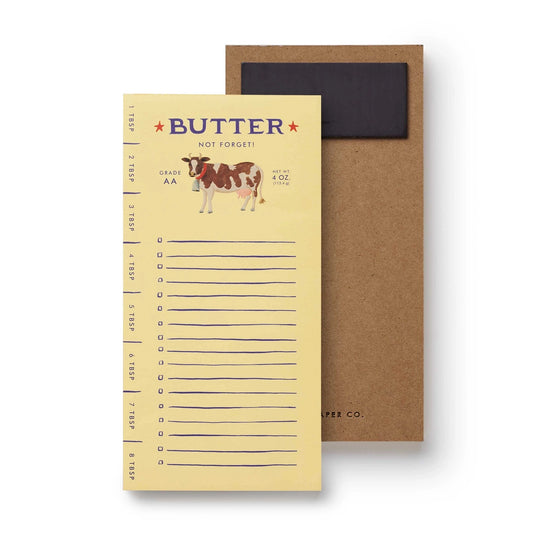 Butter Not Forget Market Notepad