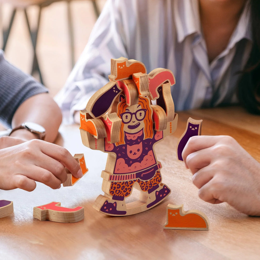 Crazy Cat Lady Stacking Game