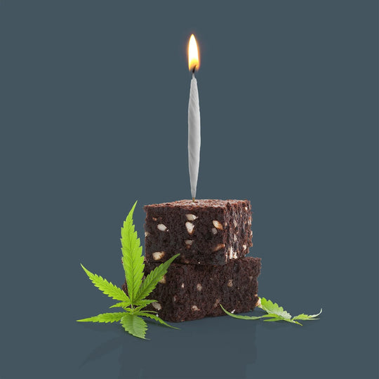 Lit! Joint Birthday Candles