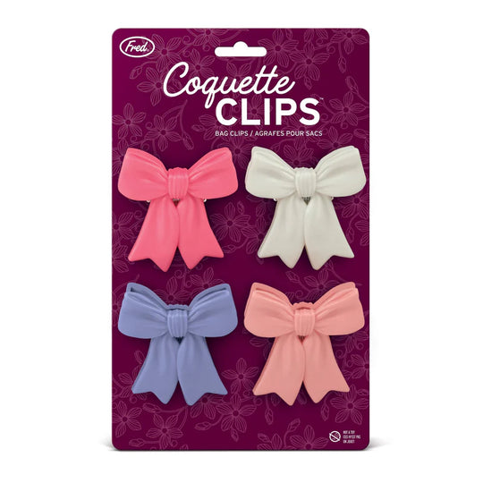 Coquette Bows Bag Clips