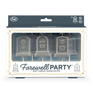 Farewell Party Tombstone Birthday Candles