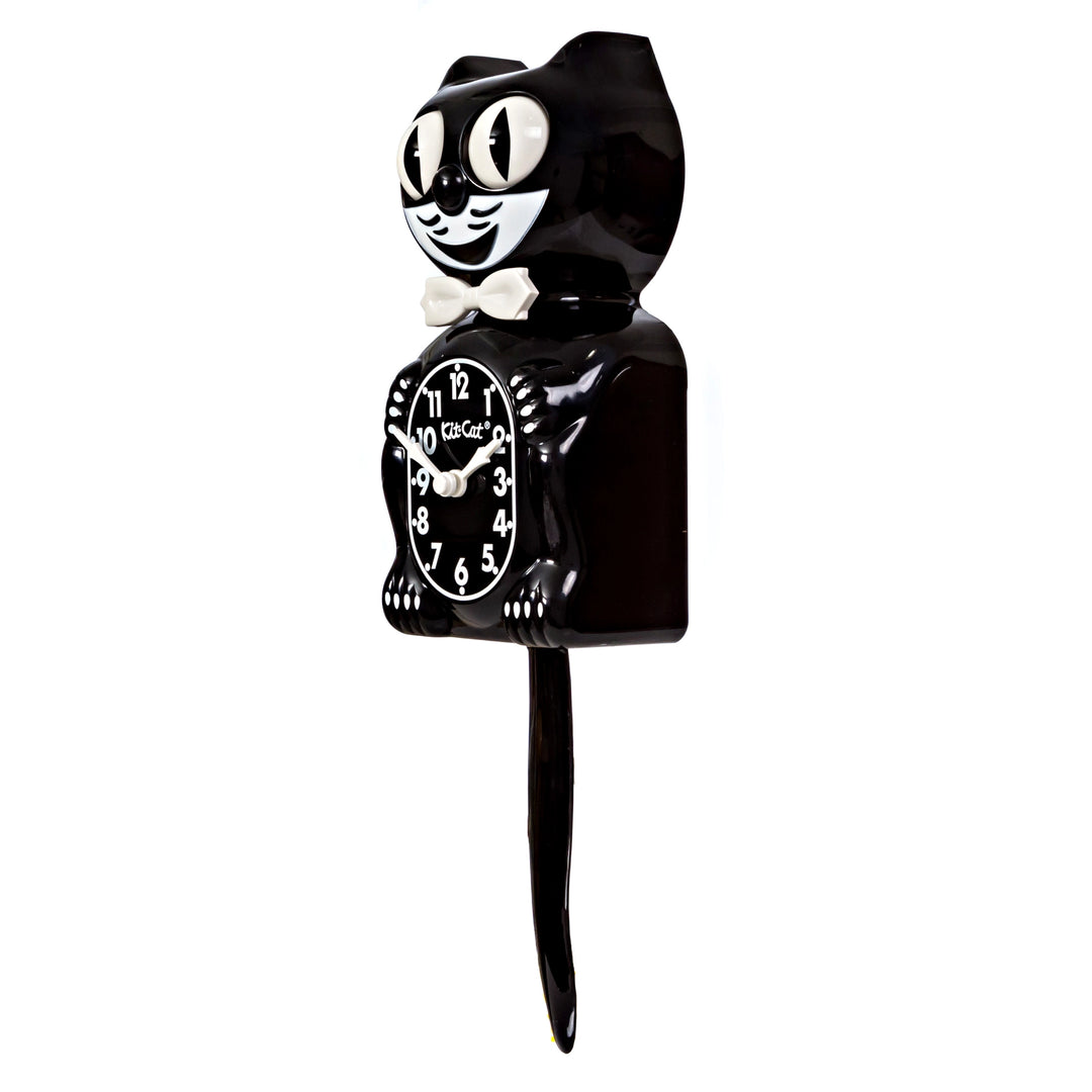 Kit-Cat Klock Classic Black Clock