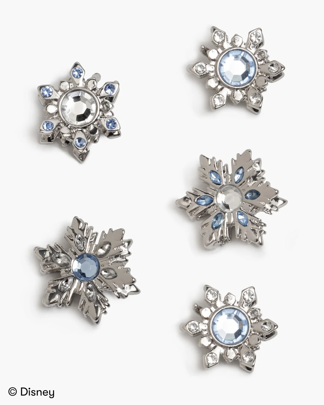 Ice Princess Elsa Mini Snowflake Claw Clips