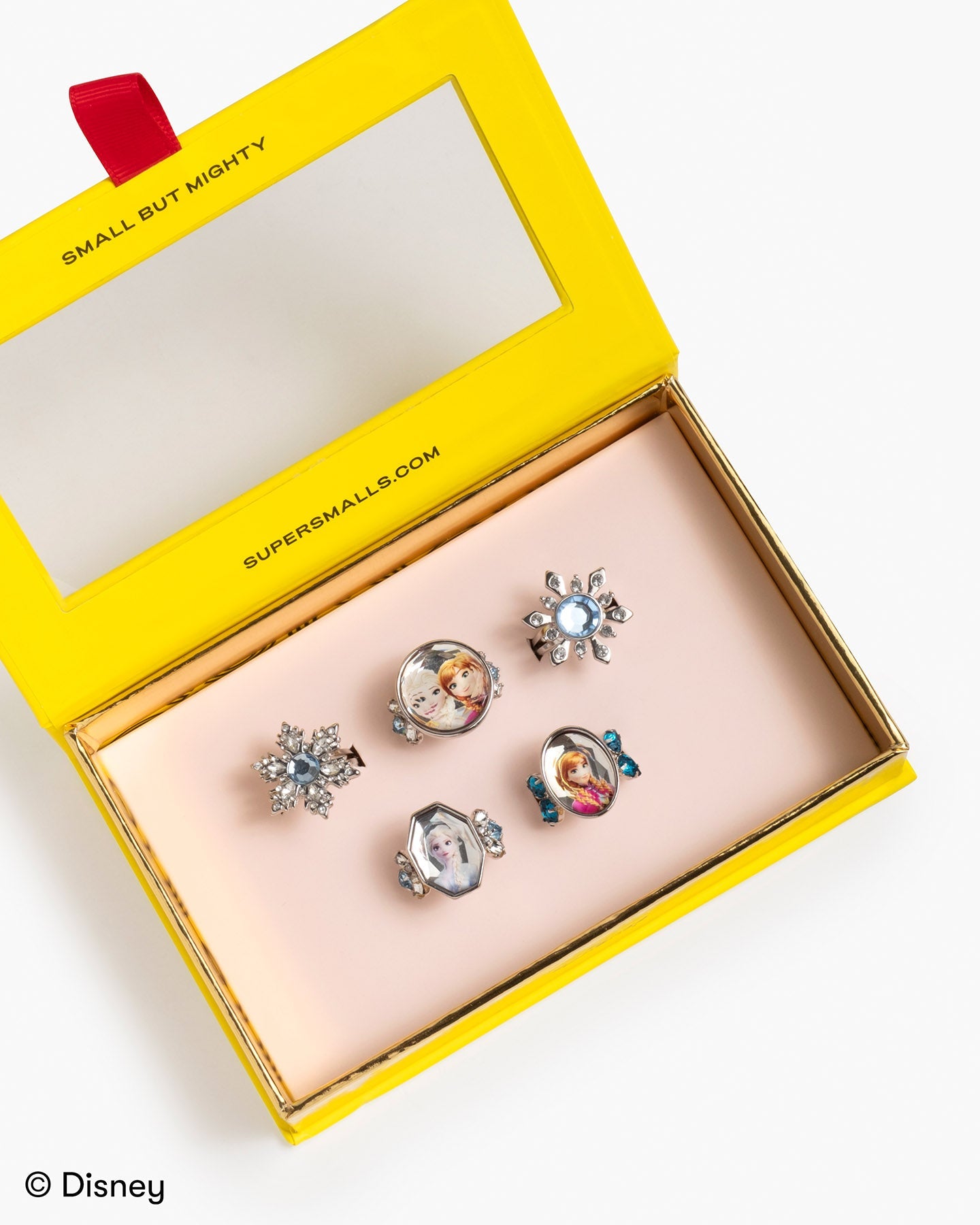 Ice Princess Elsa & Anna Ring Set – Ida Red