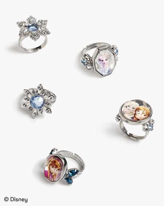 Ice Princess Elsa & Anna Ring Set