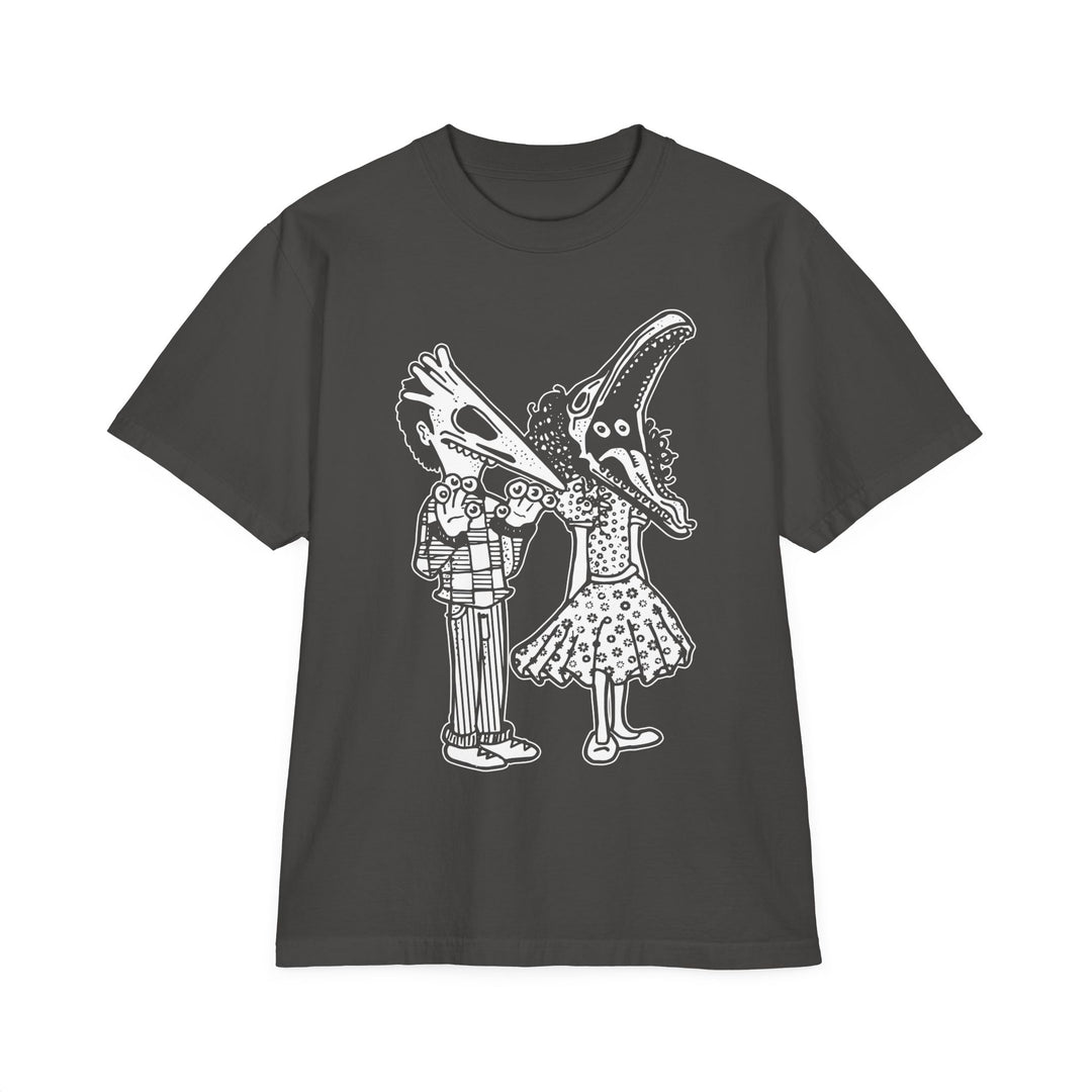 Never Trust the Living | Drop Shoulder Oversized Shaka Wear Tee | Passive Juice Motel