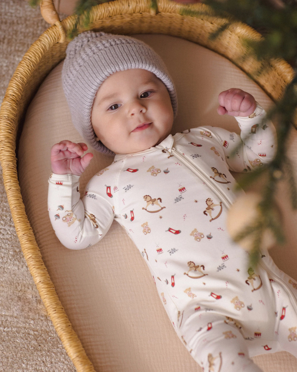 Quincy Mae - Toy Chest Bamboo Zip Footie