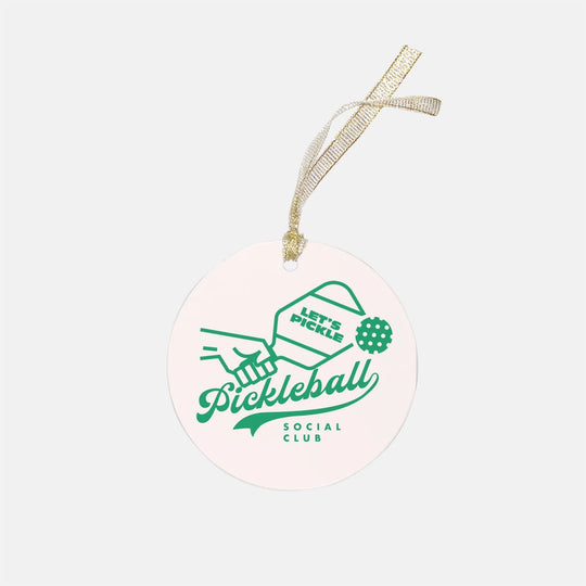 Pickleball Social Club Ornament