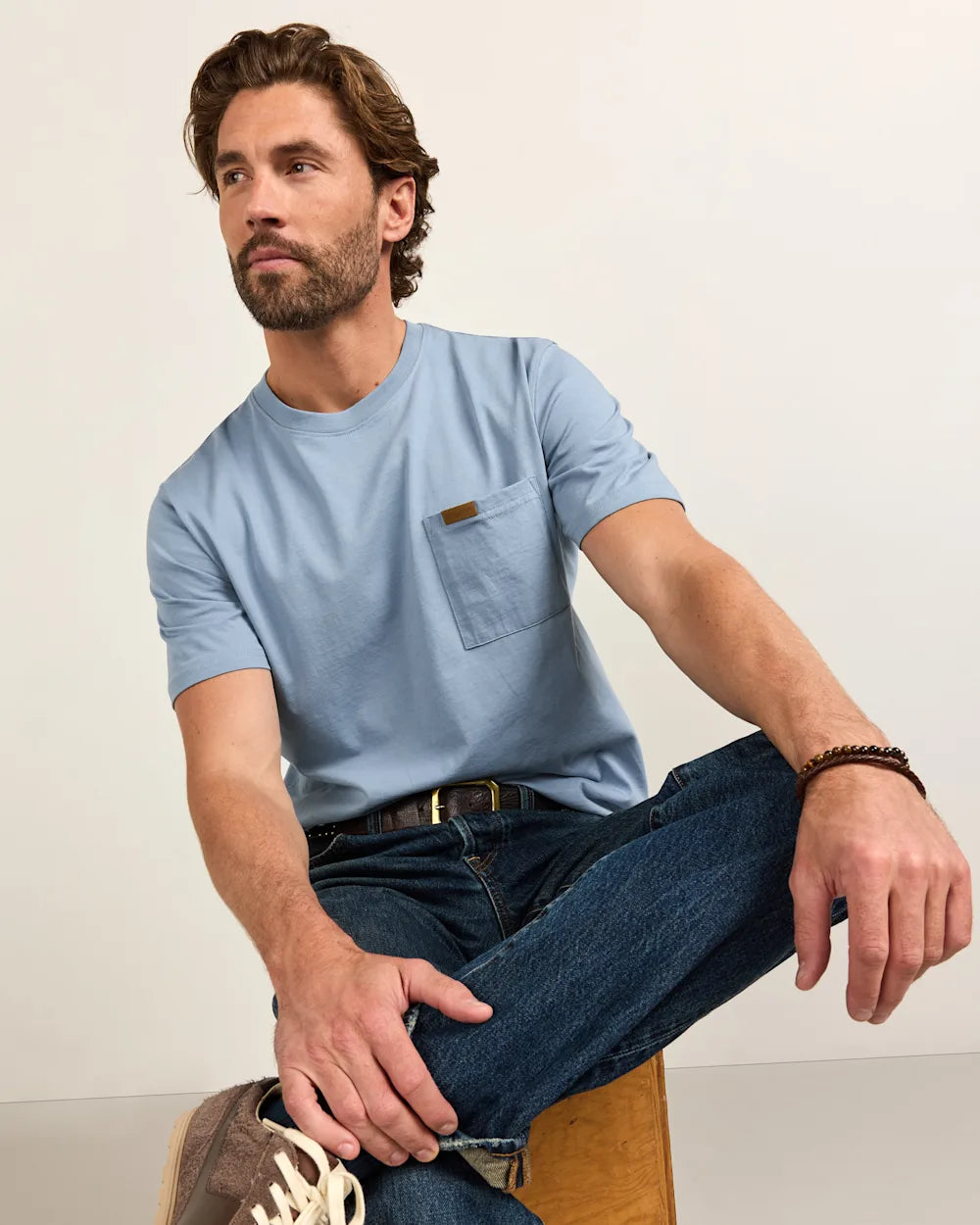 Pendleton - Men's Steel Blue Deschutes Tshirt