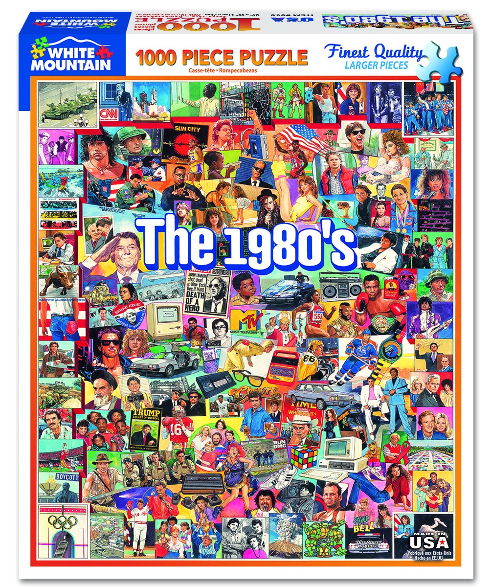 The Eighties Puzzle 1000 pc