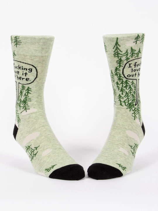 Fucking Love It Out Here Men's Socks