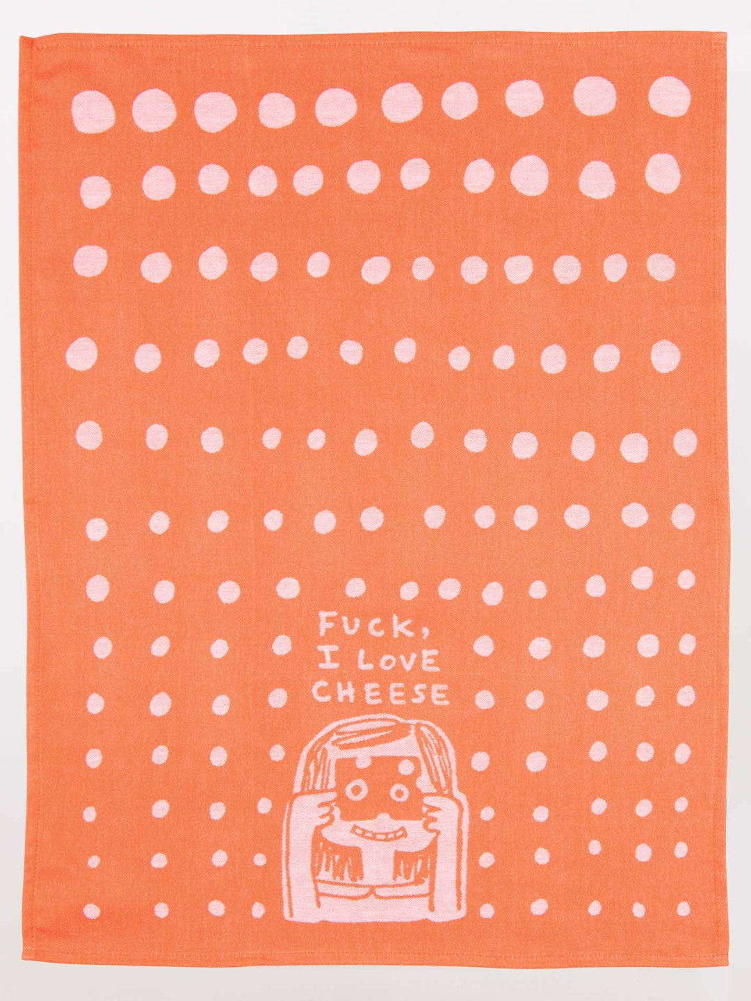 Fuck I Love Cheese Dish Towel