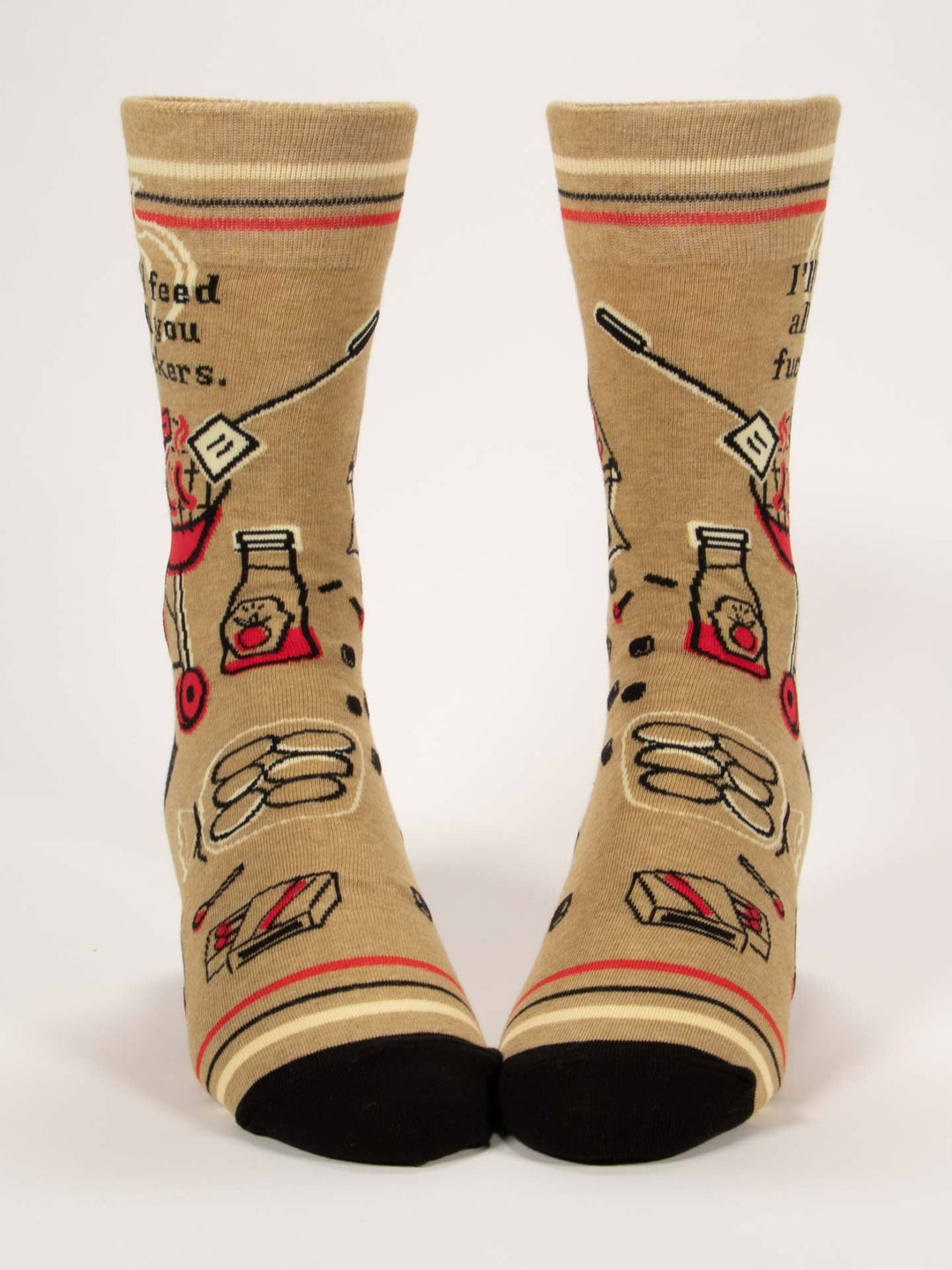 Feed You Fuckers Men's Crew Socks