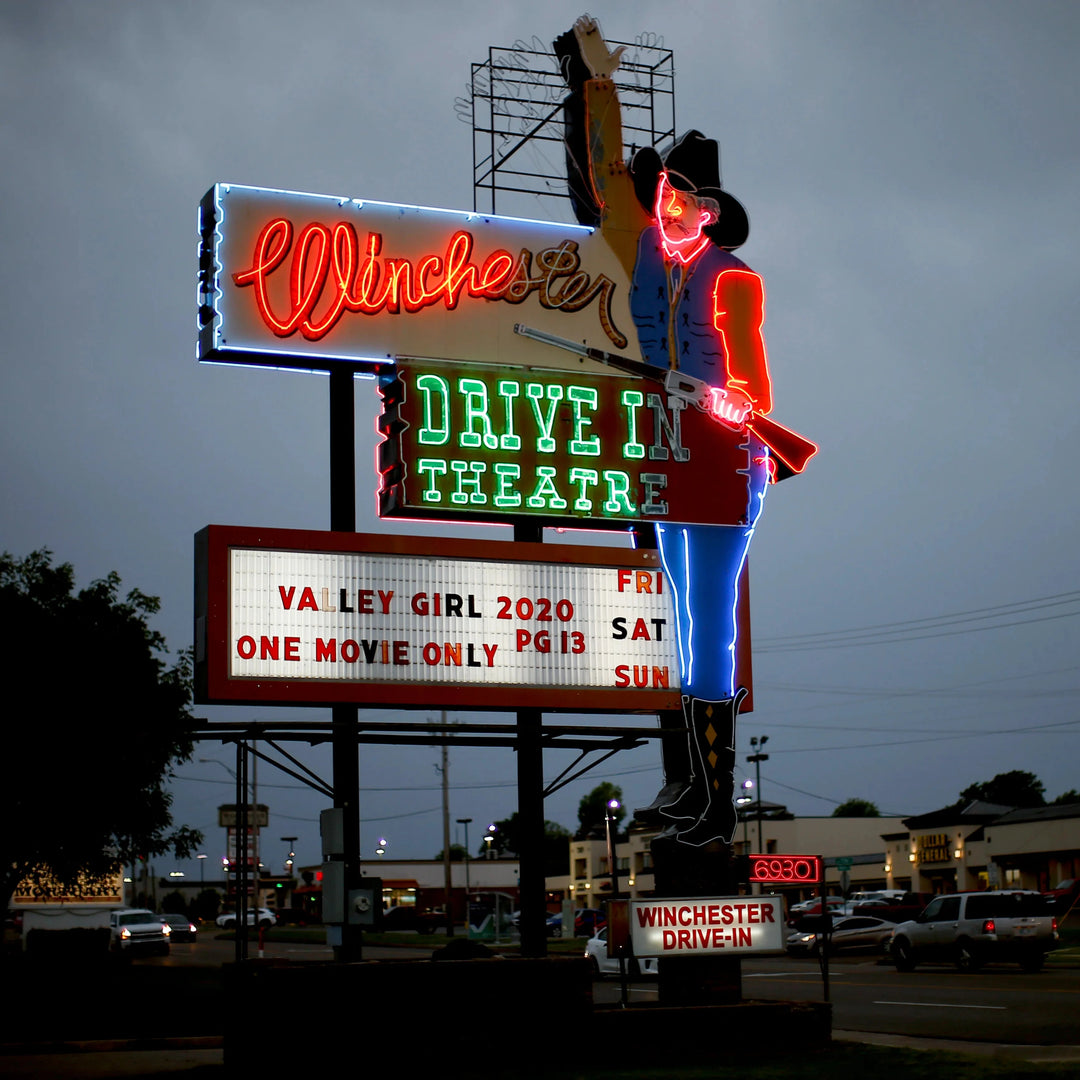 Winchester Drive In Theatre Coaster
