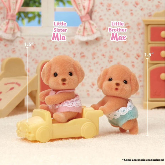Calico Critters - Toy Poodle Twins