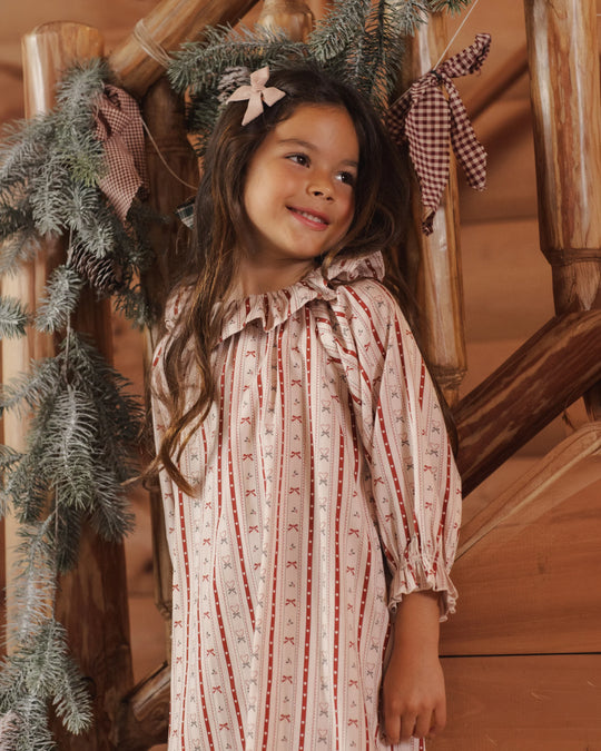 Rylee + Cru - Girl's Candy Cane Lane Nightgown