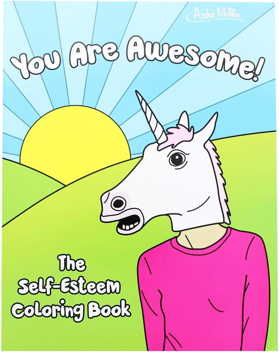 Self-Esteem Coloring Book