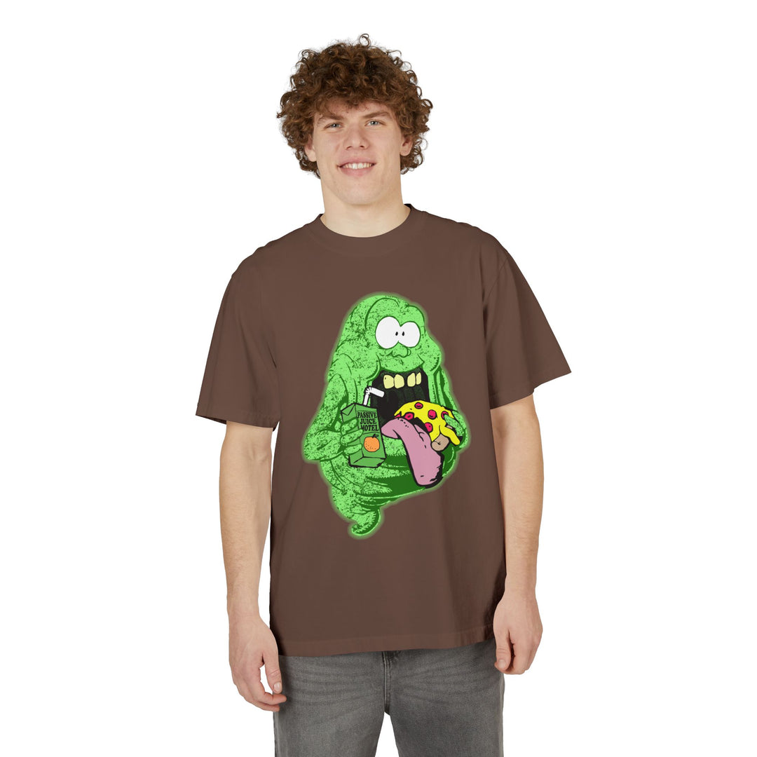 Slimer | Drop Shoulder Oversized Shaka Wear Tee | Passive Juice Motel