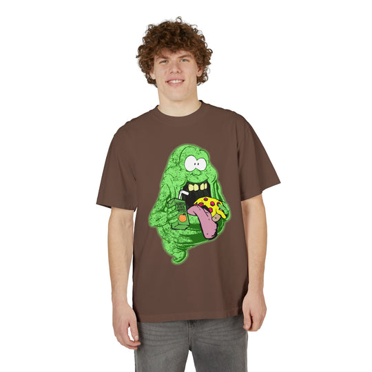 Slimer | Drop Shoulder Oversized Shaka Wear Tee | Passive Juice Motel