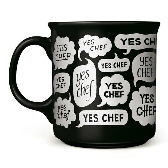 Yes Chef Text Bubble Mug