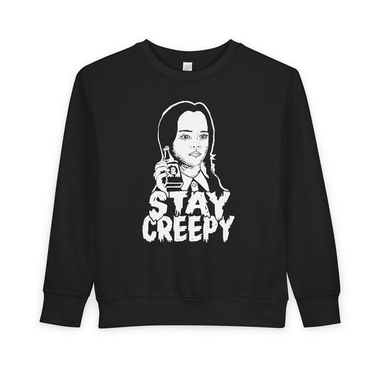 Stay Creepy | Toddler Sweatshirt | Passive Juice Motel