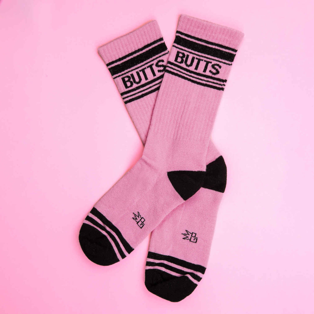 Butts Gym Socks