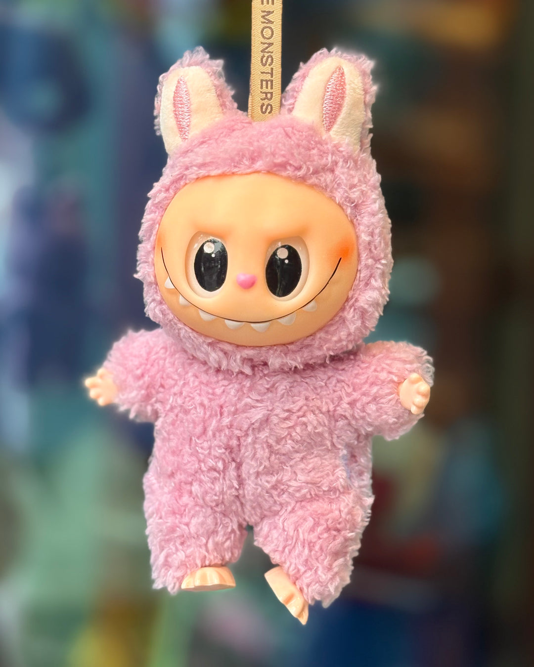 Labubu-Style Monster Keychain - Exciting Macarons