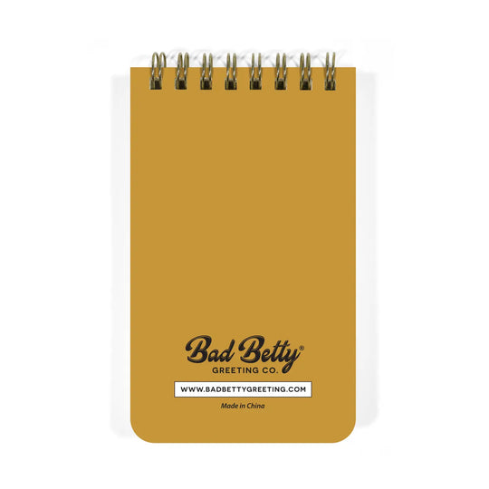 Woulda Coulda Shoulda Spiral Notepad