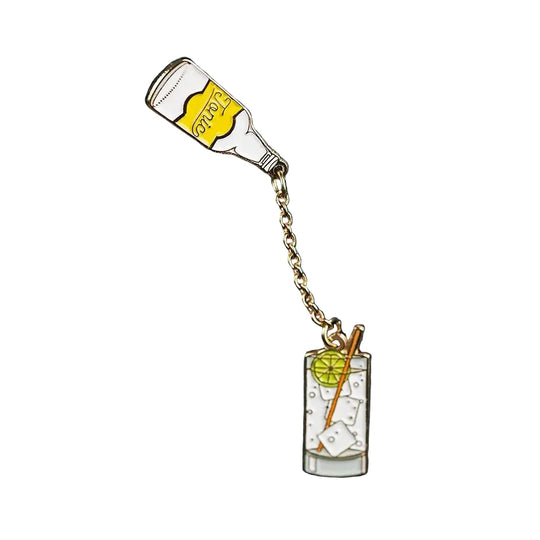 Gin & Tonic Enamel Pin