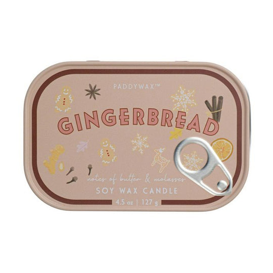 Gingerbread 4.5oz Bistro Candle Tin
