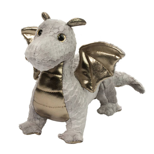 Hydra Silver Dragon Plush