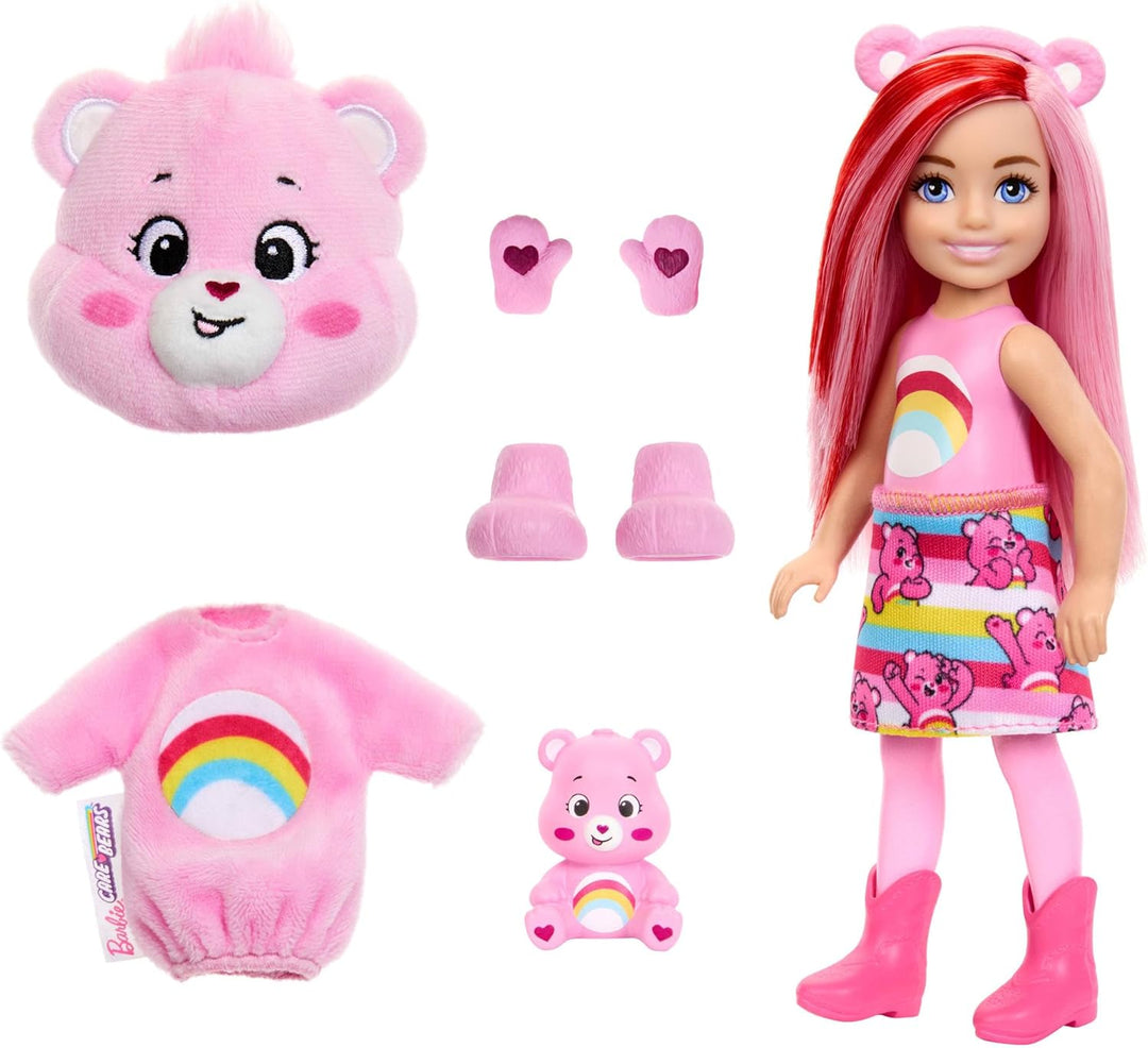 Barbie/Care Bears Chelsea Doll Cutie Reveal – Ida Red