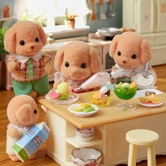 Calico Critters - Toy Poodle Family