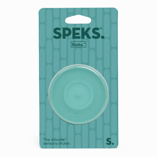 SPEKS Slabs Sensory Sticker Teal Path Circle